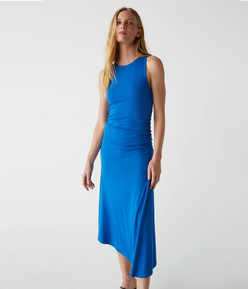 Perez Ruched Midi Dress