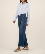 Meg wide Leg with Patch Pockets