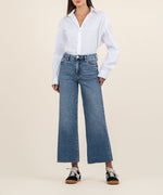 Meg Wide Leg Jean Gripping Wash