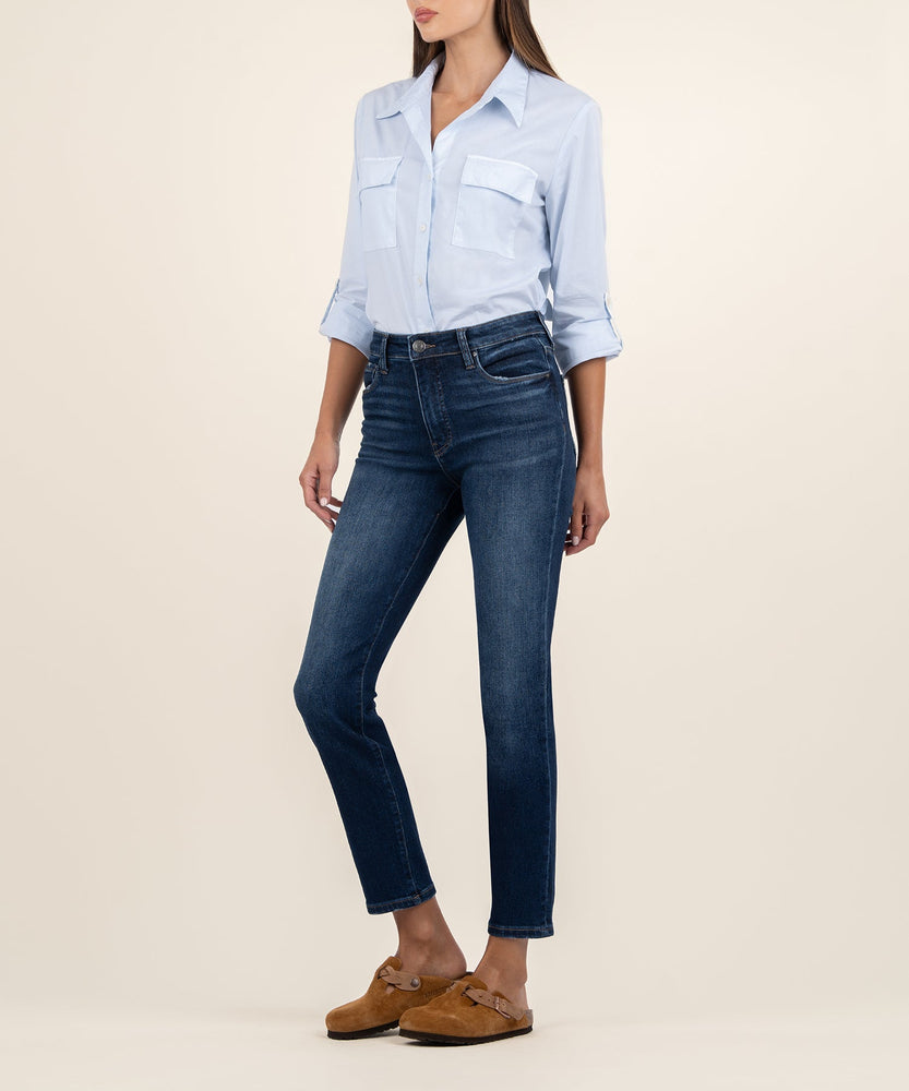 Reese High Rise Straight Leg Jean