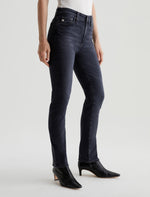 Mari Mid Rise Jean Black Salt