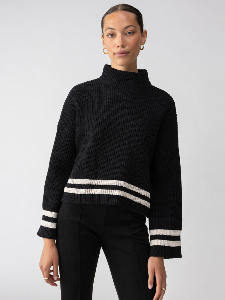 Stay Cozy Stripe Sweater