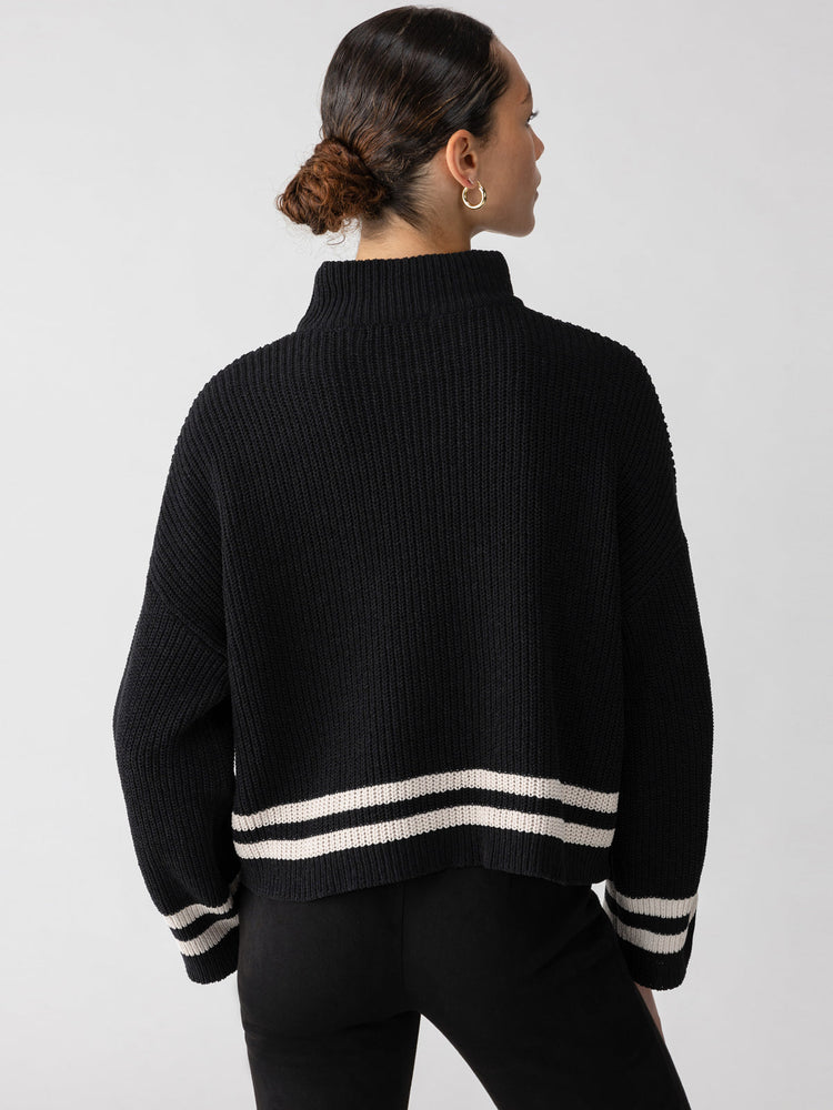 Stay Cozy Stripe Sweater