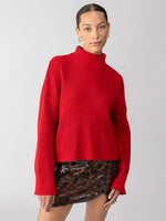 Stay Cozy Sweater Red