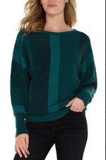 Boat Neck Dolman Sweater