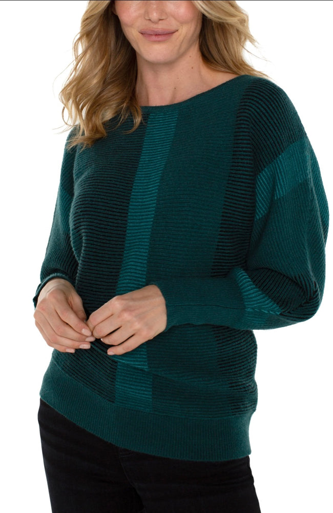 Boat Neck Dolman Sweater