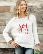 Joy Embroidered Sweater