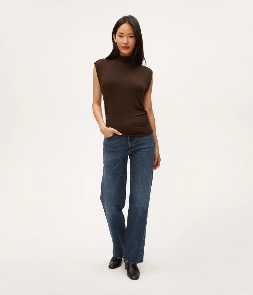 Tina Mock Neck Top