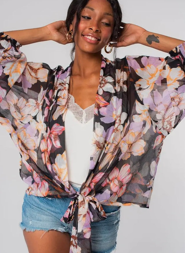 Print Kimono