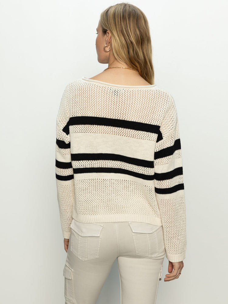 Sporty Stripe Sweater