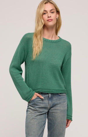 Emerson Crew Neck Cotton Sweater