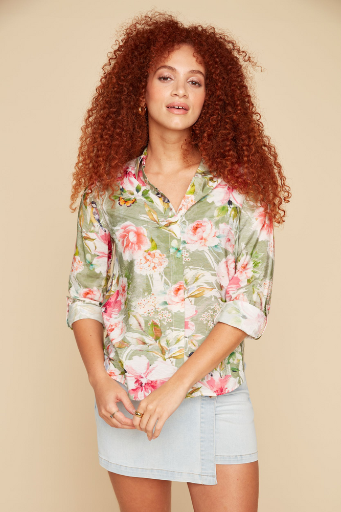 Floral Print Shirt