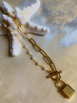 Louis Vuitton Necklace & Bracelet
